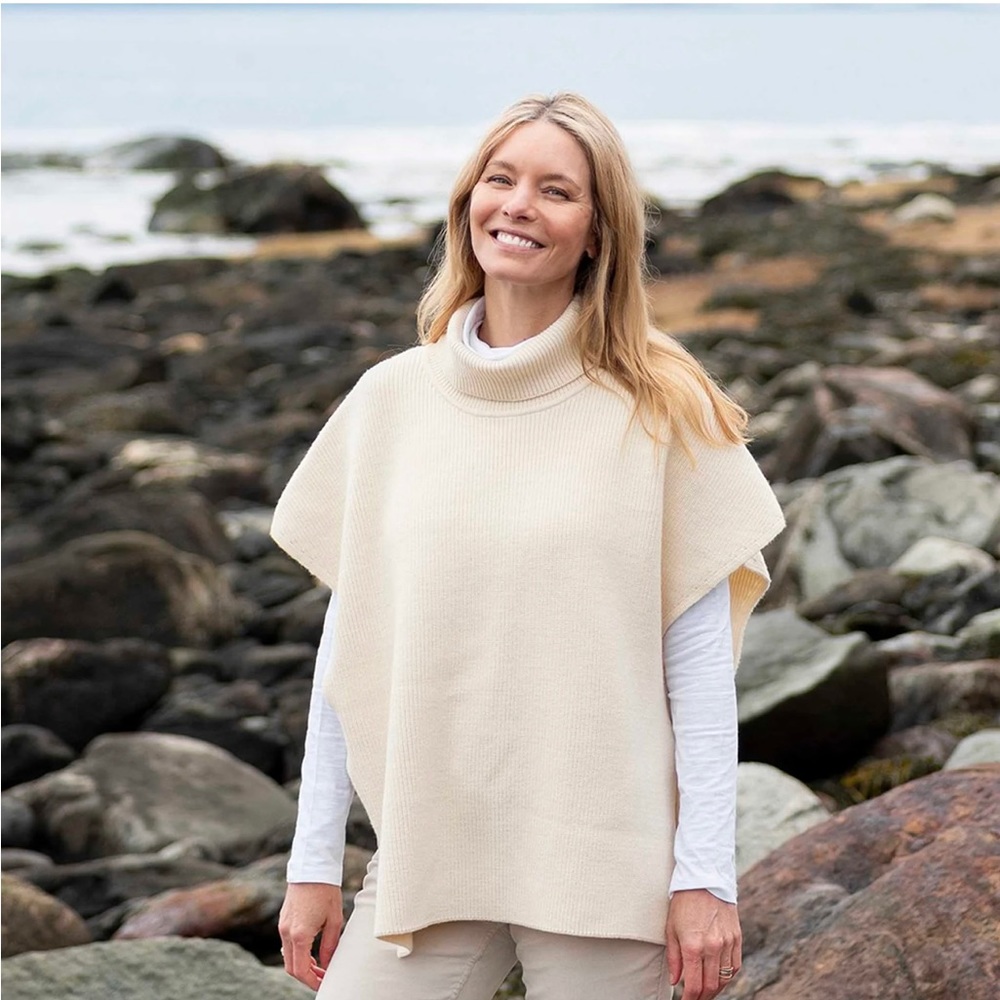 Mersea rib knit anywhere sweater vest OS